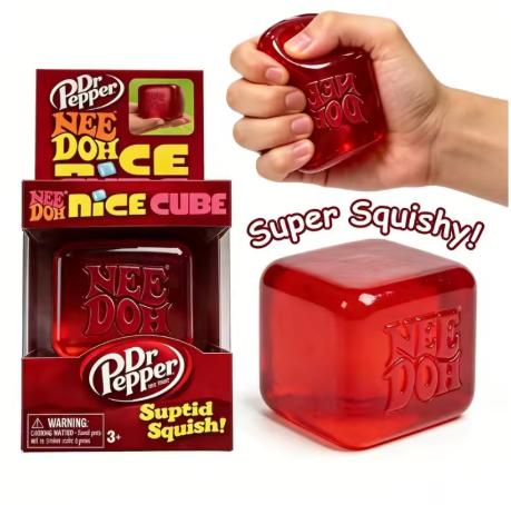 Nice Cube NeeDoh Fidget Toy – Stress Relief Sensory Cube for Kids & Adults