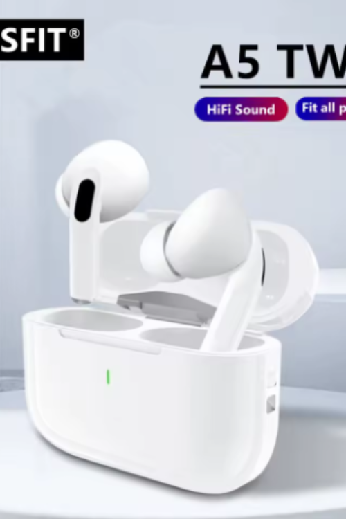 UEESFIT A5 TWS Wireless Earbuds Bluetooth 5.3 HiFi Stereo Sports Earphones with HD Mic