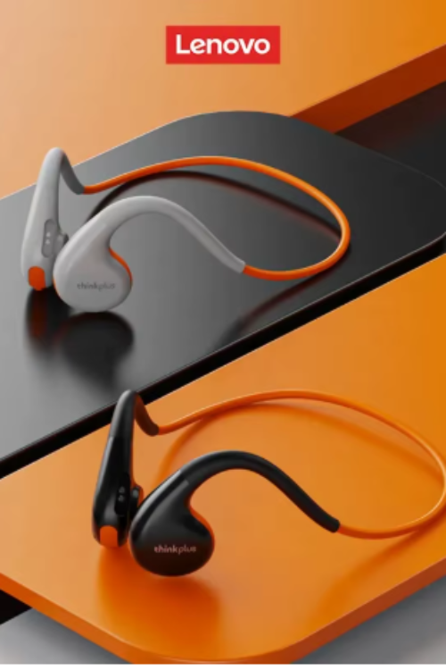 Original Lenovo X7 Air Conduction Sports Headset Wireless Bluetooth 5.3 Earhook Earphones with Microphone